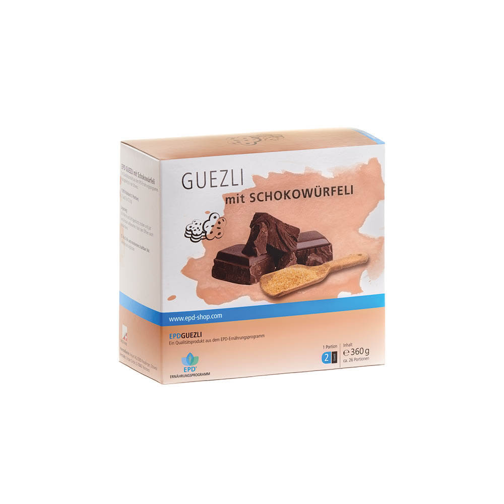 Guezli mit Schokowürfeli 360g